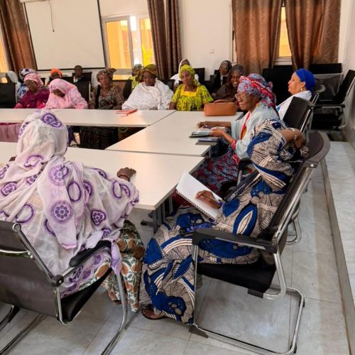 Présentation des vœux des femmes de la Commune III au Maire